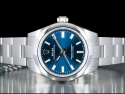 Rolex Oyster Perpetual 28 Blu Oyster Blue Jeans - New 2022 276200